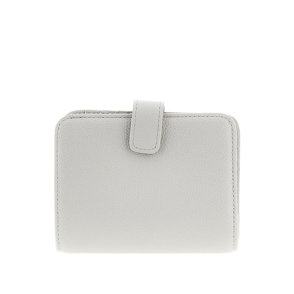 EMPORIO ARMANI OS grained leather bi-fold wallet