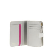 EMPORIO ARMANI OS grained leather bi-fold wallet