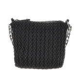 EMPORIO ARMANI OS faux leather small hobo bag