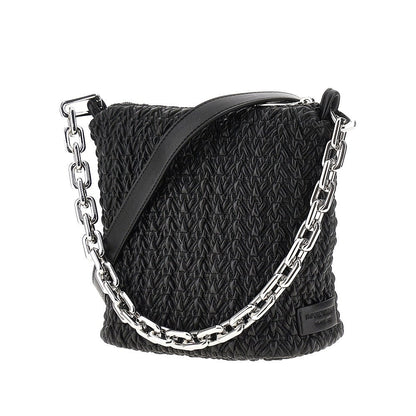 EMPORIO ARMANI OS faux leather small hobo bag