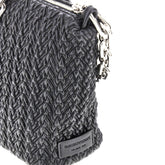 EMPORIO ARMANI OS faux leather small hobo bag