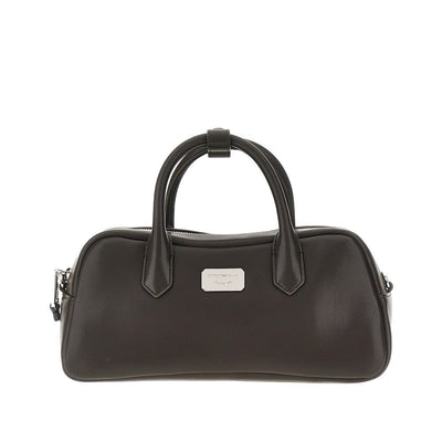 nappa leather medium bowling bag