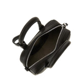 EMPORIO ARMANI OS nappa leather mini bowling bag