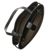 EMPORIO ARMANI OS leather shopping bag