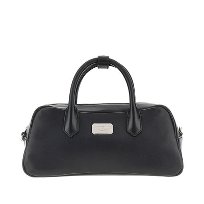 nappa leather medium bowling bag
