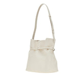 EMPORIO ARMANI OS leather medium bucket bag