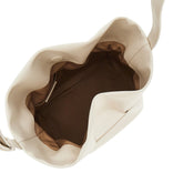 EMPORIO ARMANI OS leather medium bucket bag