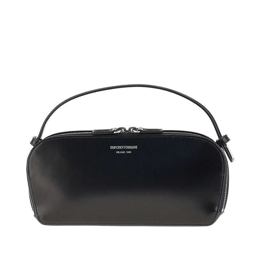 spazzolato faux leather bag