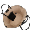 emporio armani 1981 leather shopping bag