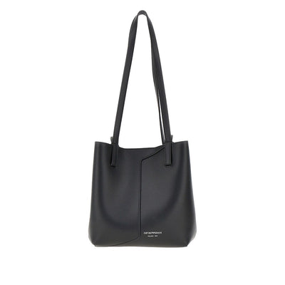 emporio armani 1981 leather tote bag