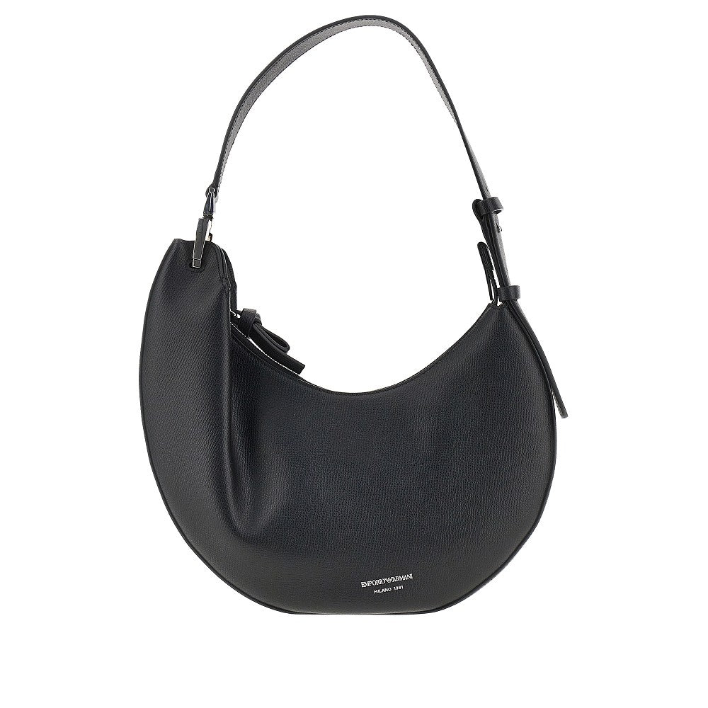 EMPORIO ARMANI OS emporio armani 1981 grain leather hobo bag