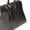 old effect leather shoulder bag