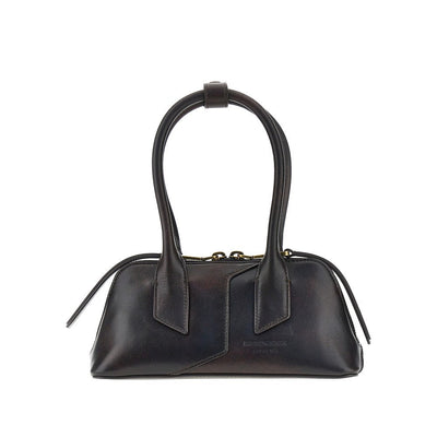 old effect leather mini bag