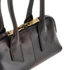 old effect leather mini bag