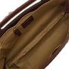 ostrich-print leather dalia bag