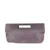 ostrich-print leather dalia bag