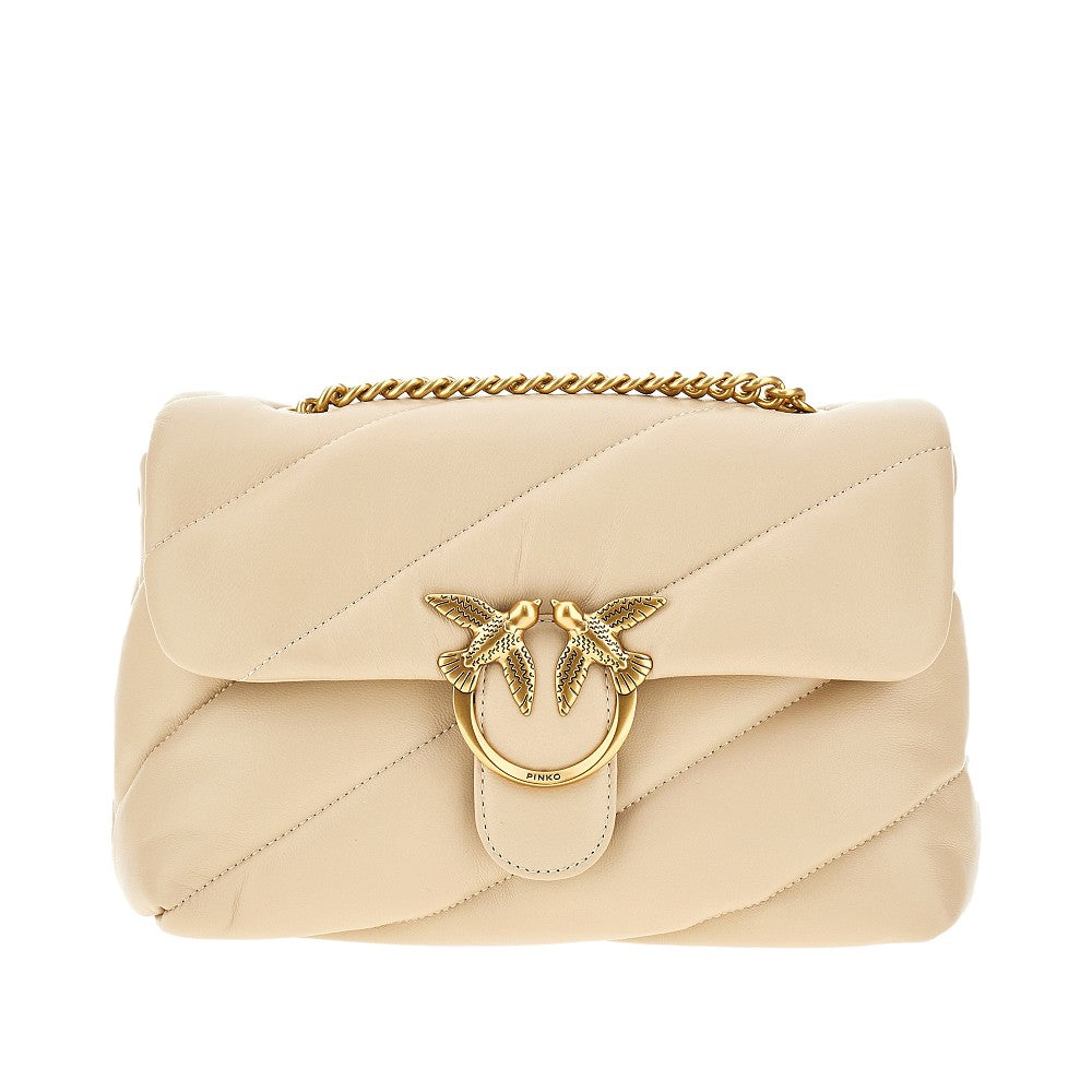 PINKO OS love classic puff bag
