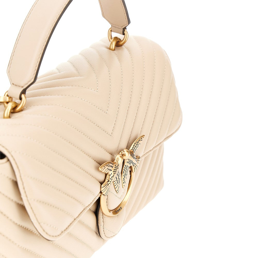 classic love lady puff bag
