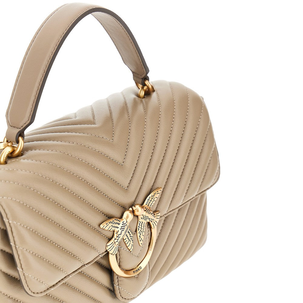 classic love lady puff bag