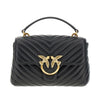 chevron nappa leather mini love lady puff bag