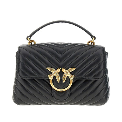 chevron nappa leather mini love lady puff bag
