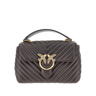 chevron nappa leather mini love lady puff bag