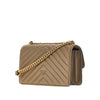 chevron leather mini love one bag