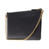 flat classic leather pouch