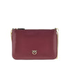 flat classic leather pouch