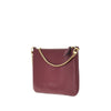 flat classic leather pouch