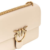 PINKO OS leather love one classic bag