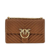 chevron leather love one classic bag