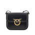 PINKO OS leather love box mini shoulder bag
