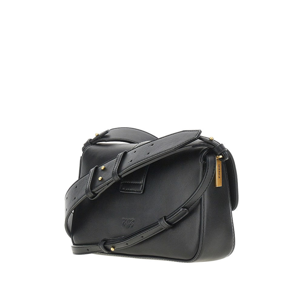 PINKO OS leather mini love bag slouchy bag