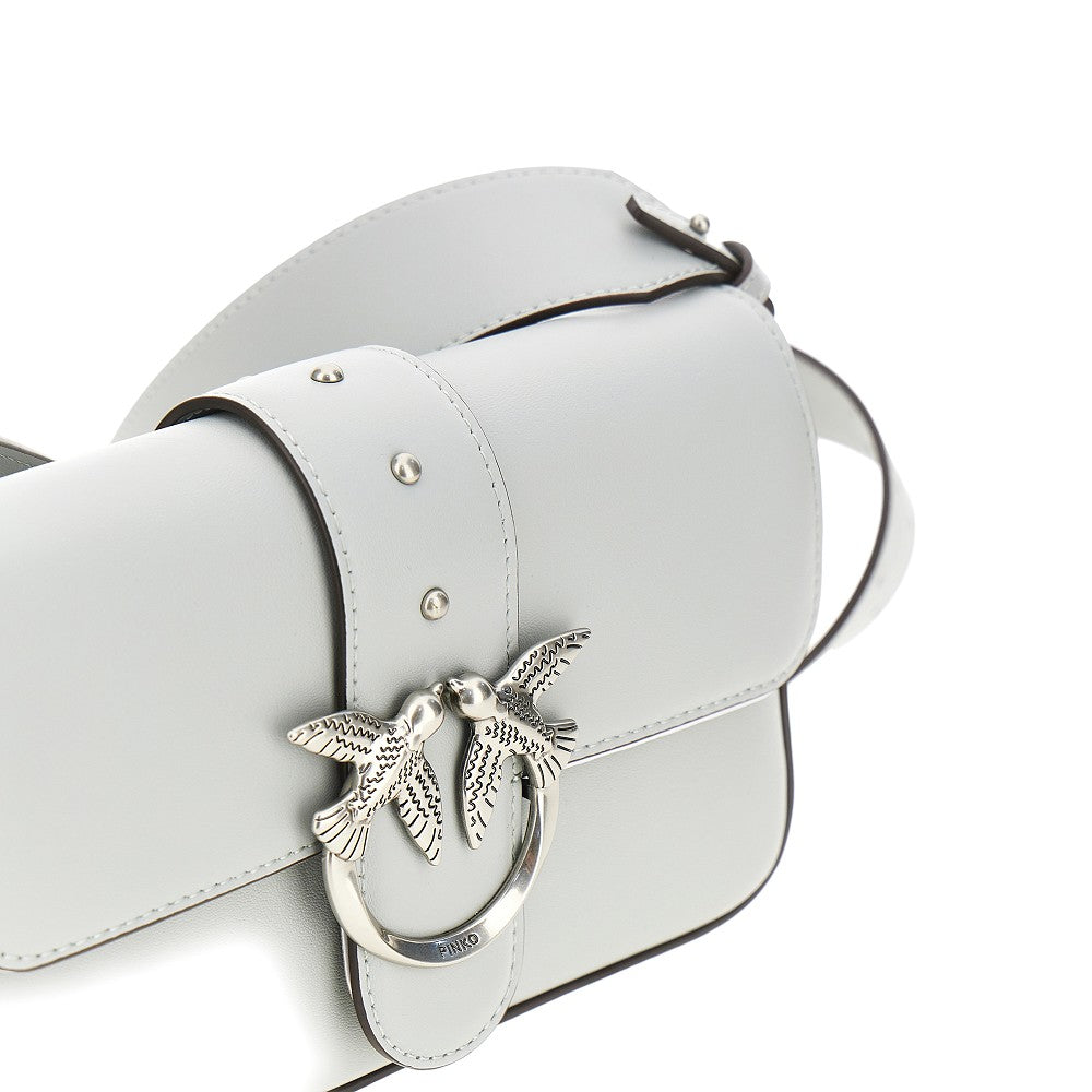 leather mini love bag slouchy bag