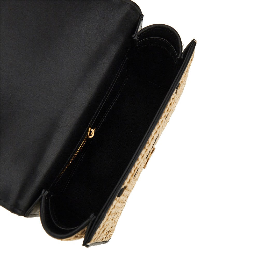 raffia mini love bag one light bag