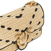 raffia mini love bag one light bag
