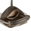 medium saddle bag baguette leather bag