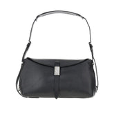 PINKO OS medium saddle bag baguette leather bag
