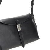 PINKO OS medium saddle bag baguette leather bag