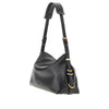 medium saddle bag baguette leather bag