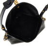medium saddle bag baguette leather bag