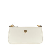 PINKO OS leather mini baguette bag