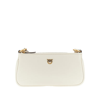 PINKO OS leather mini baguette bag