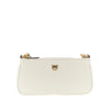 leather mini baguette bag