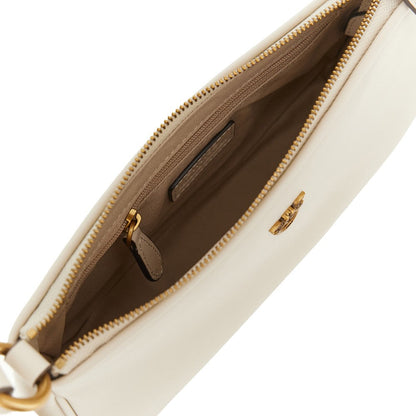 PINKO OS leather mini baguette bag