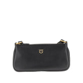 PINKO OS leather mini baguette bag