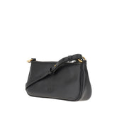 PINKO OS leather mini baguette bag