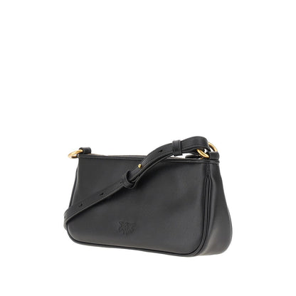 PINKO OS leather mini baguette bag