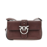 PINKO OS medium classic love slouchy leather bag
